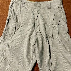 Plaid Billabong shorts